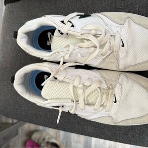 Nike White and Black Athletic Shoes